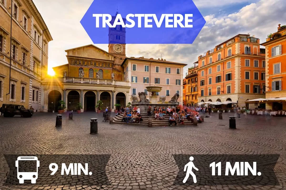 [Trastevere-Colosseo] Elegante appartamento con Wi-Fi e aria condizionata foto 25